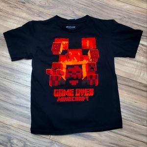 Minecraft game over shirt